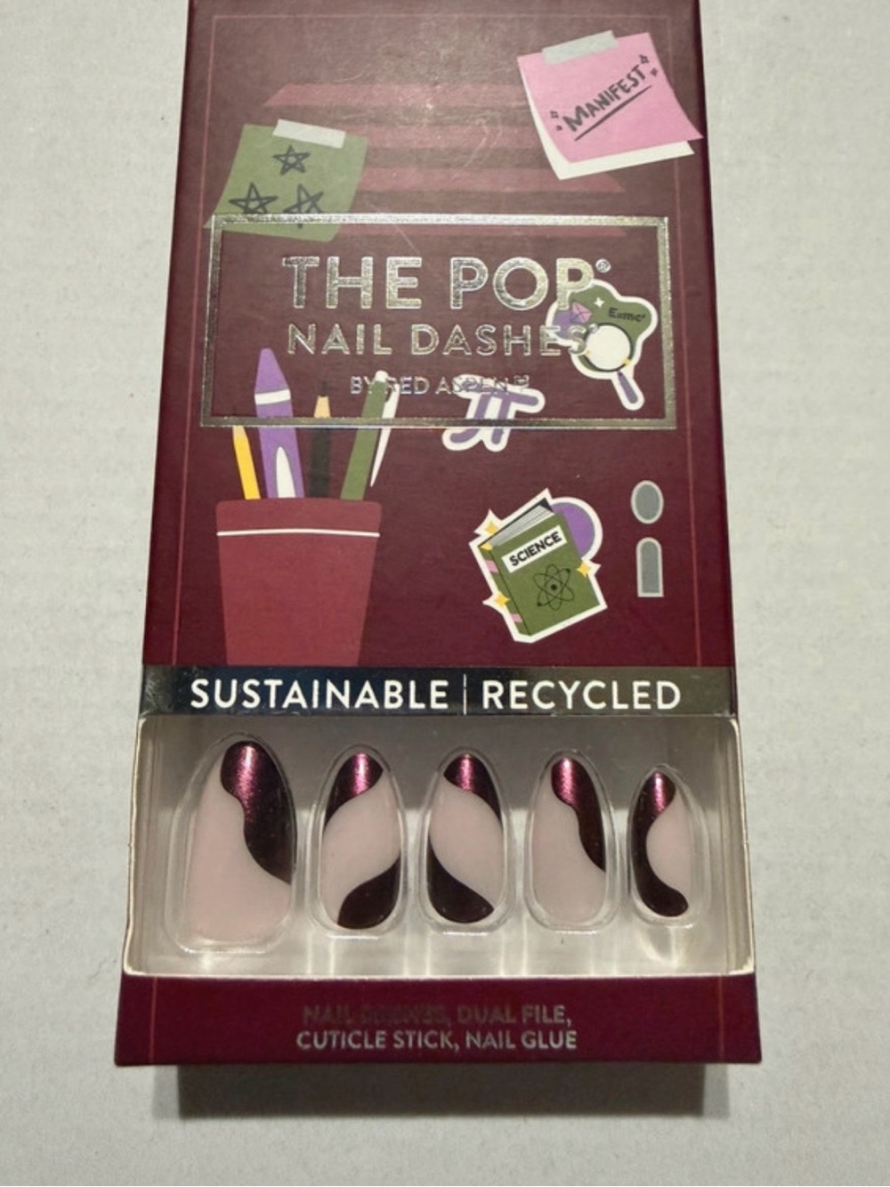 THE POP Nail Dashes Studious Estelle